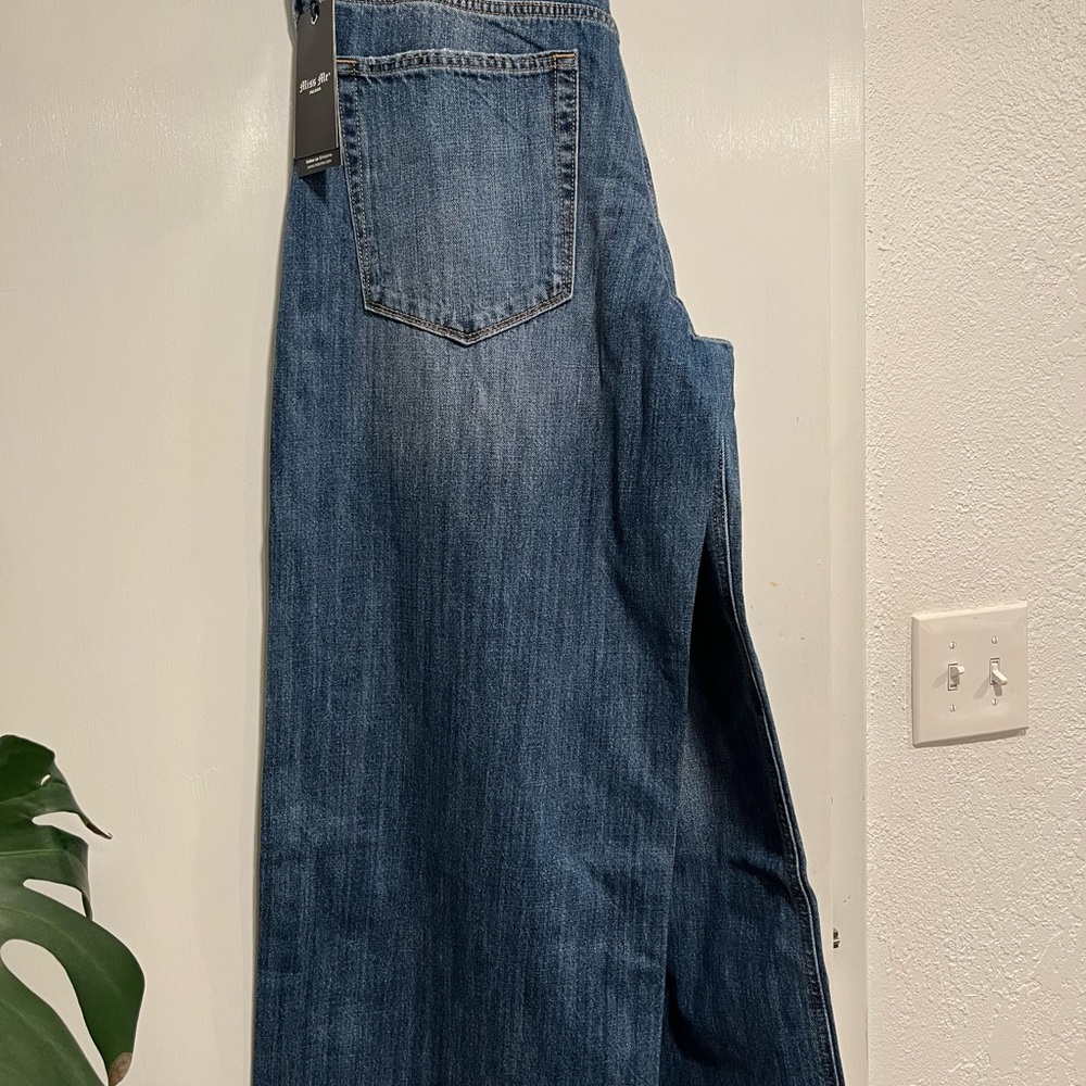 Blue Denim Maxi Skirt